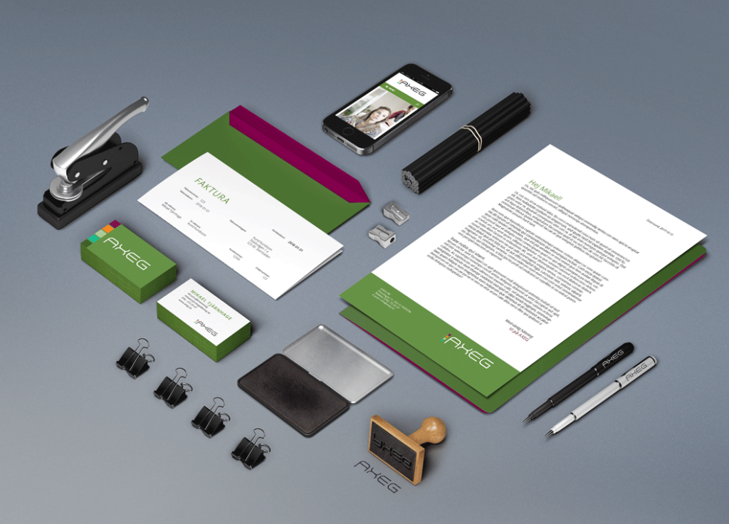 Grafisk profil, AXEG