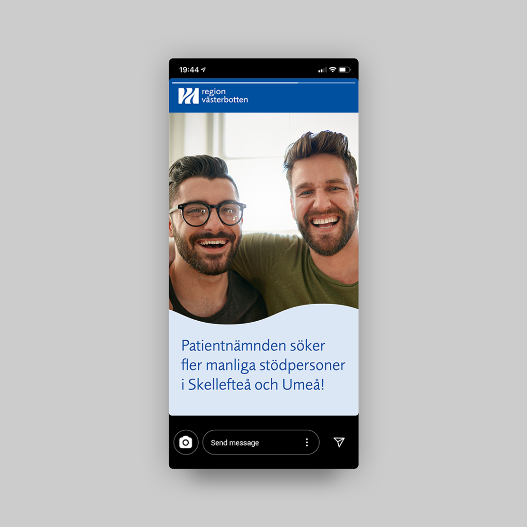 Annons Patientnämnden Instagram Stories