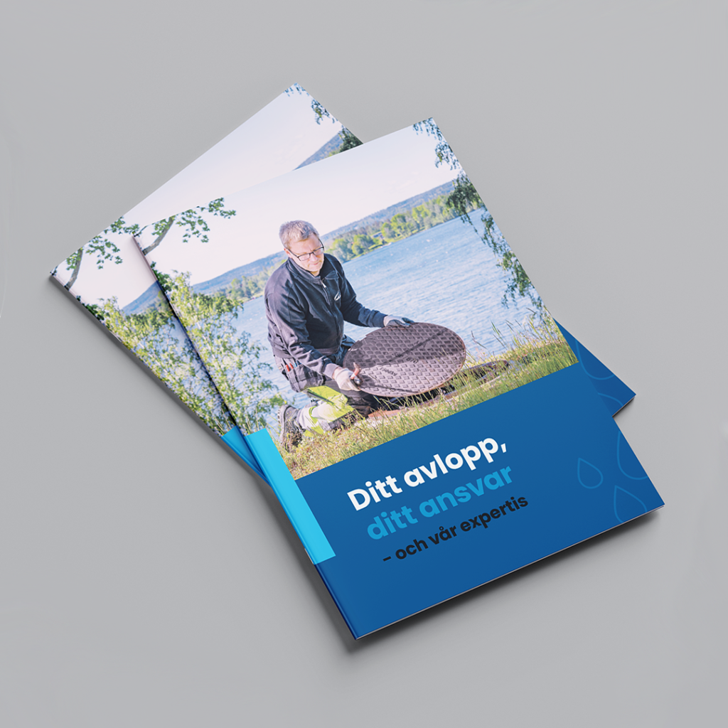 Broschyr för avloppsreningsverk